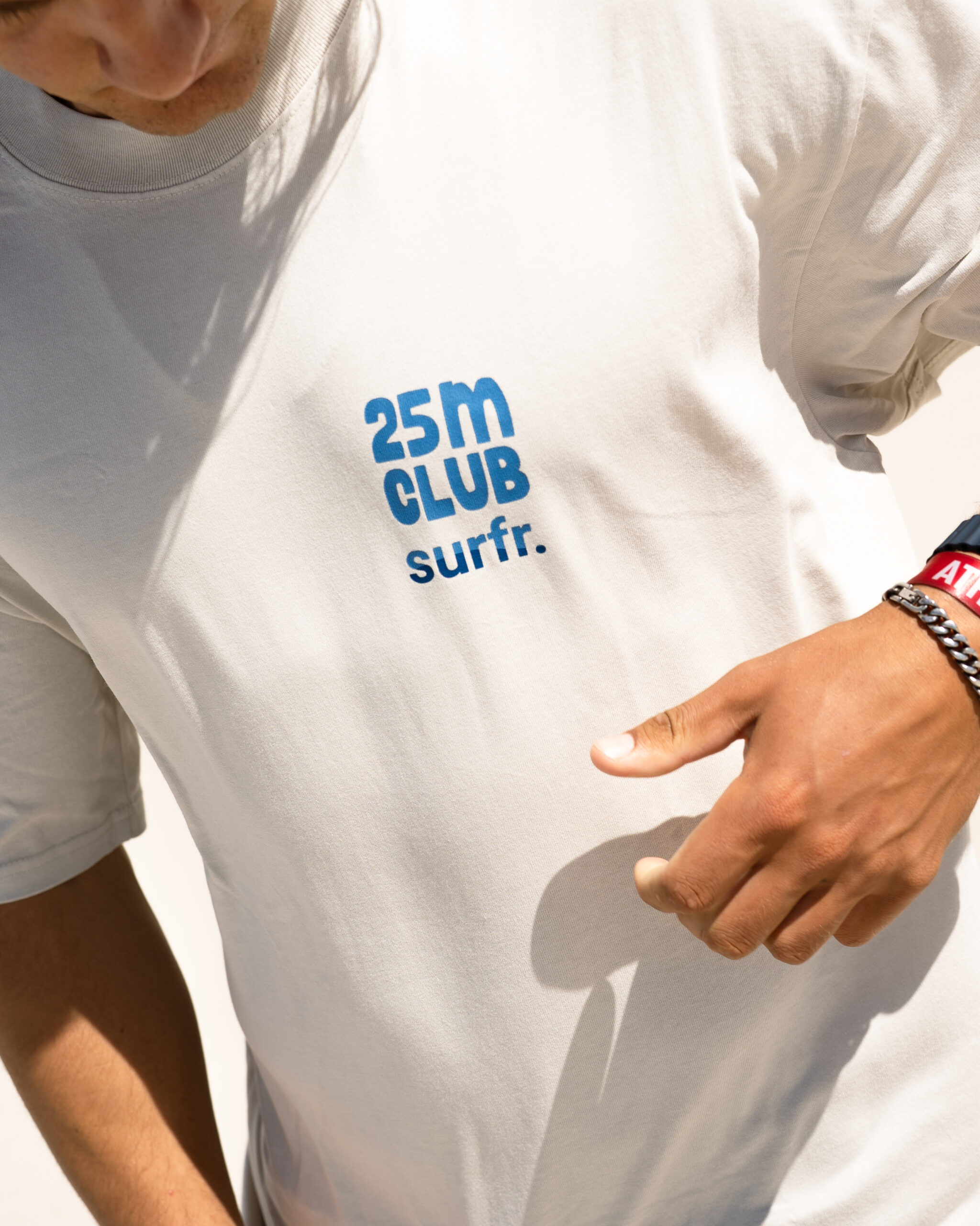 A rider wearing Surfr Jump Club apparel